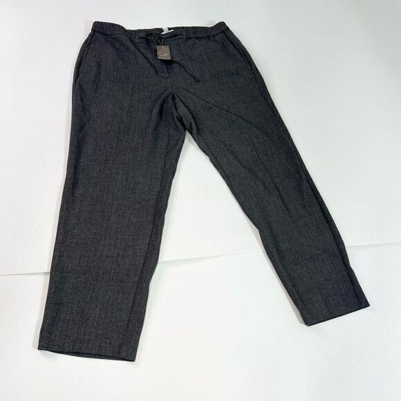 J. Jill Pants Womens 1X Gray Rayon Blend Elastic Waist Pull On Lounge new - Picture 1 of 9